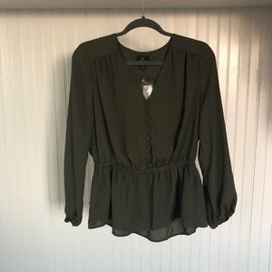 Long sleeved blouse